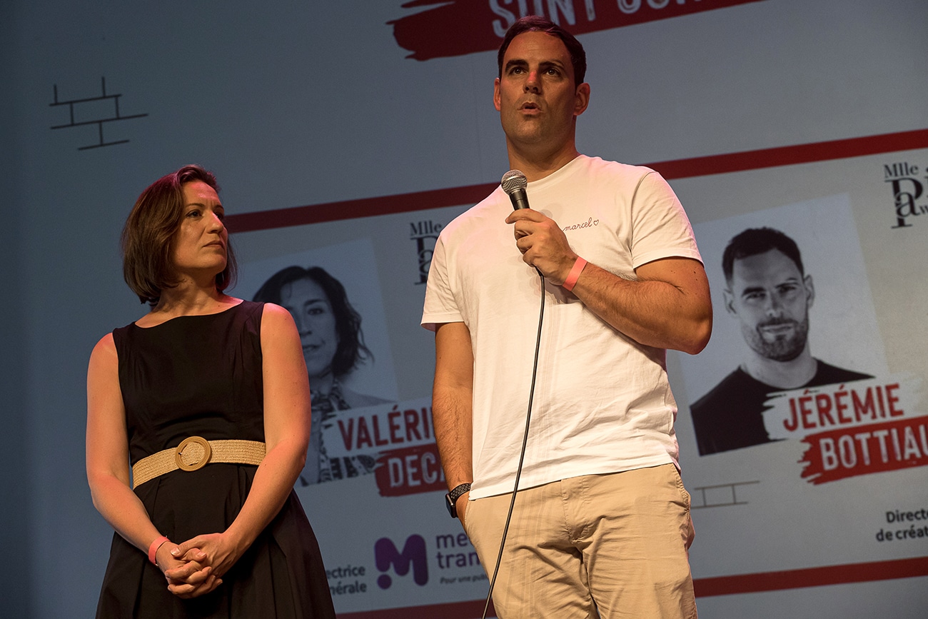 Remise des trophees de Melle Pitch Awards 2022 au Palais des glaces à Paris