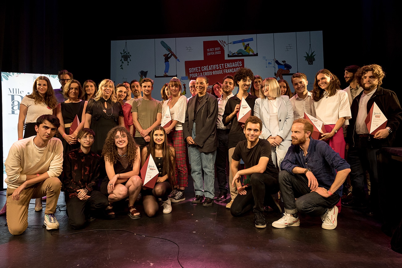 Remise des trophees de Melle Pitch Awards 2022 au Palais des glaces à Paris