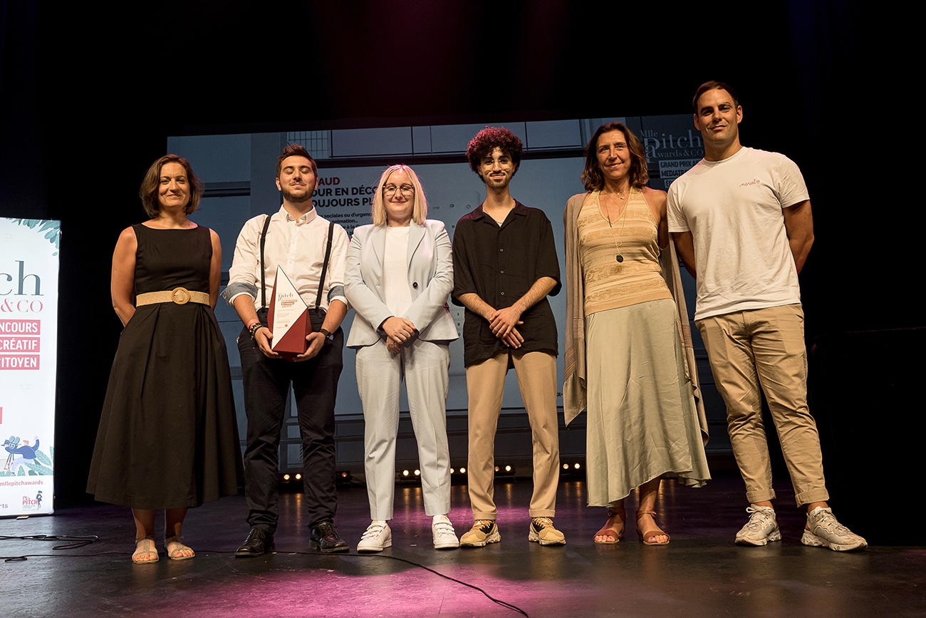 Remise des trophees de Melle Pitch Awards 2022 au Palais des glaces à Paris