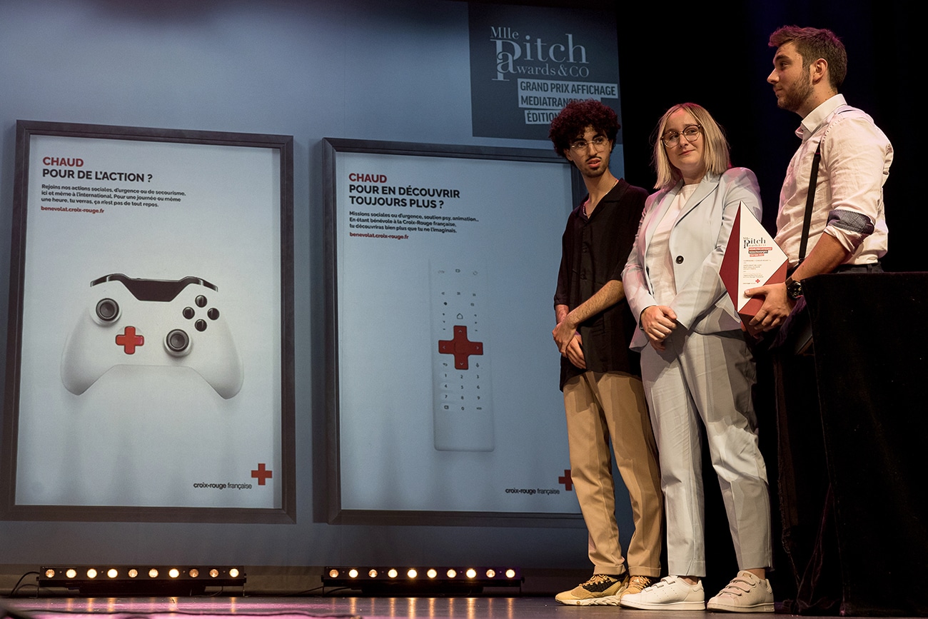 Remise des trophees de Melle Pitch Awards 2022 au Palais des glaces à Paris