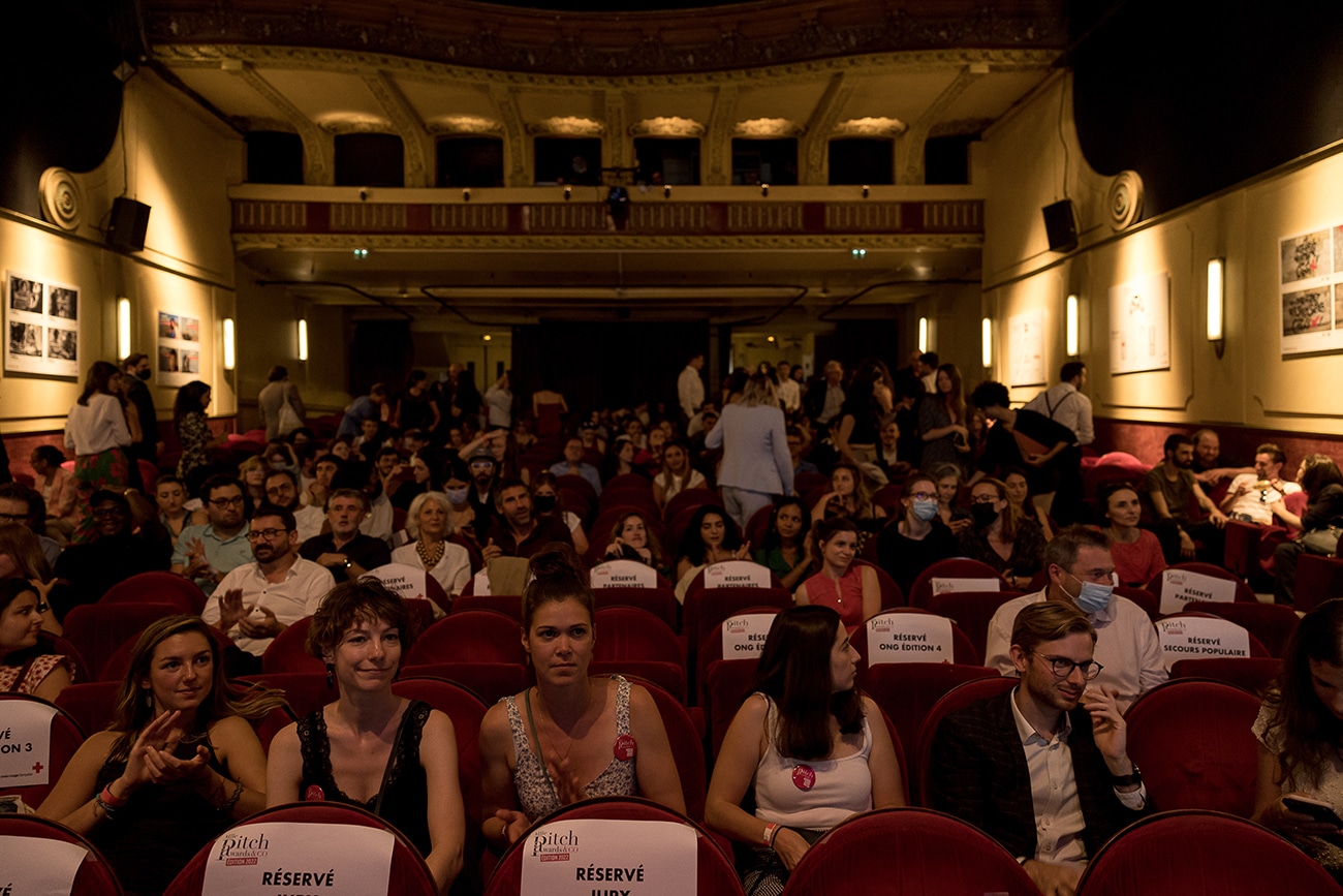 Remise des trophees de Melle Pitch Awards 2022 au Palais des glaces à Paris