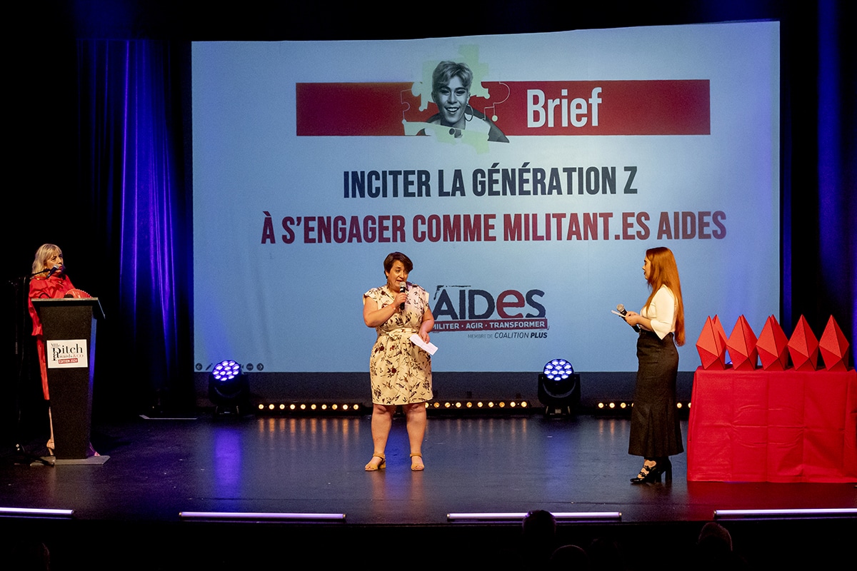 Soirée de remise des trophés Melle Pitch Awards and co 2024 au profit de Aides