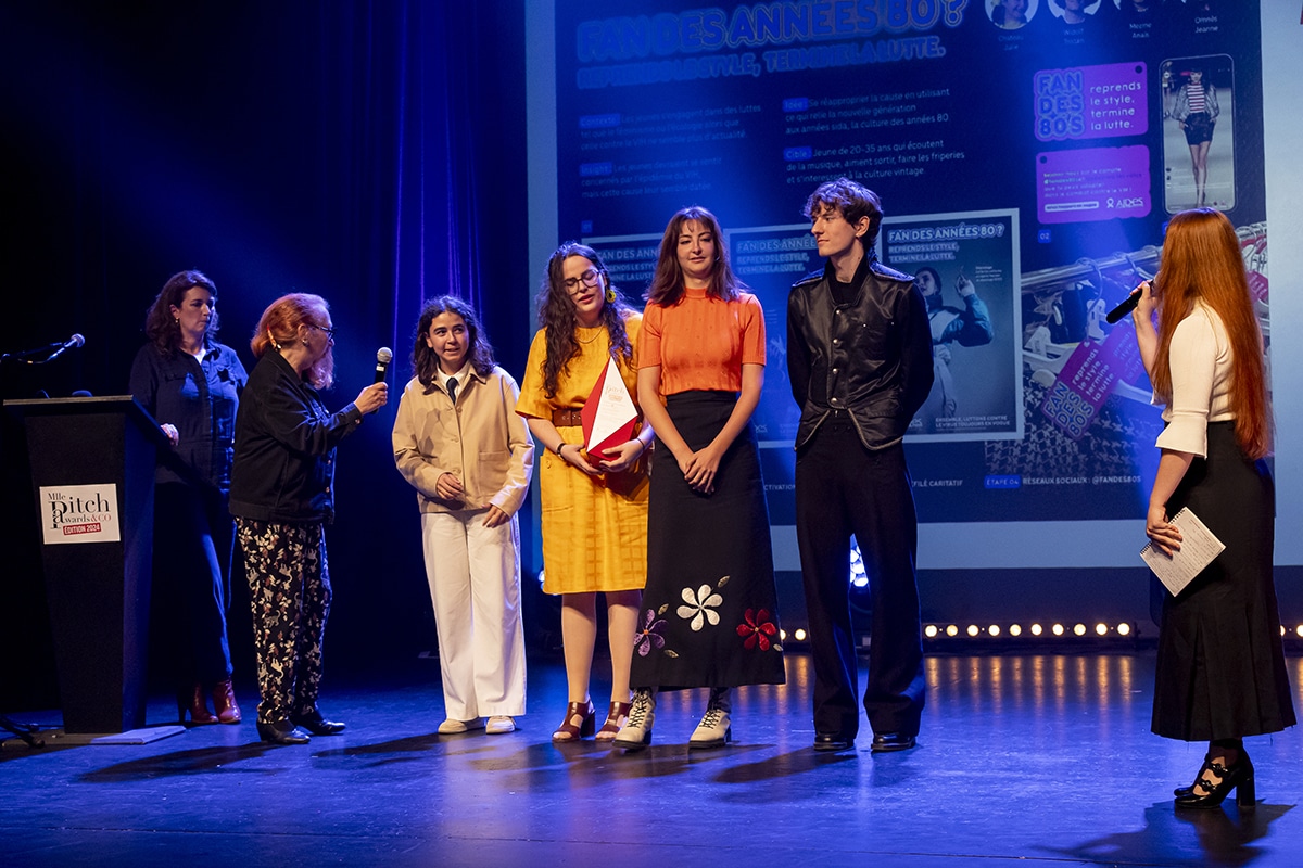 Soirée de remise des trophés Melle Pitch Awards and co 2024 au profit de Aides