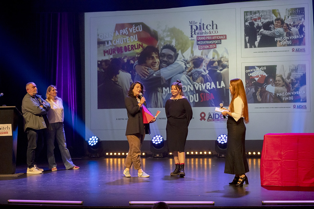 Soirée de remise des trophés Melle Pitch Awards and co 2024 au profit de Aides